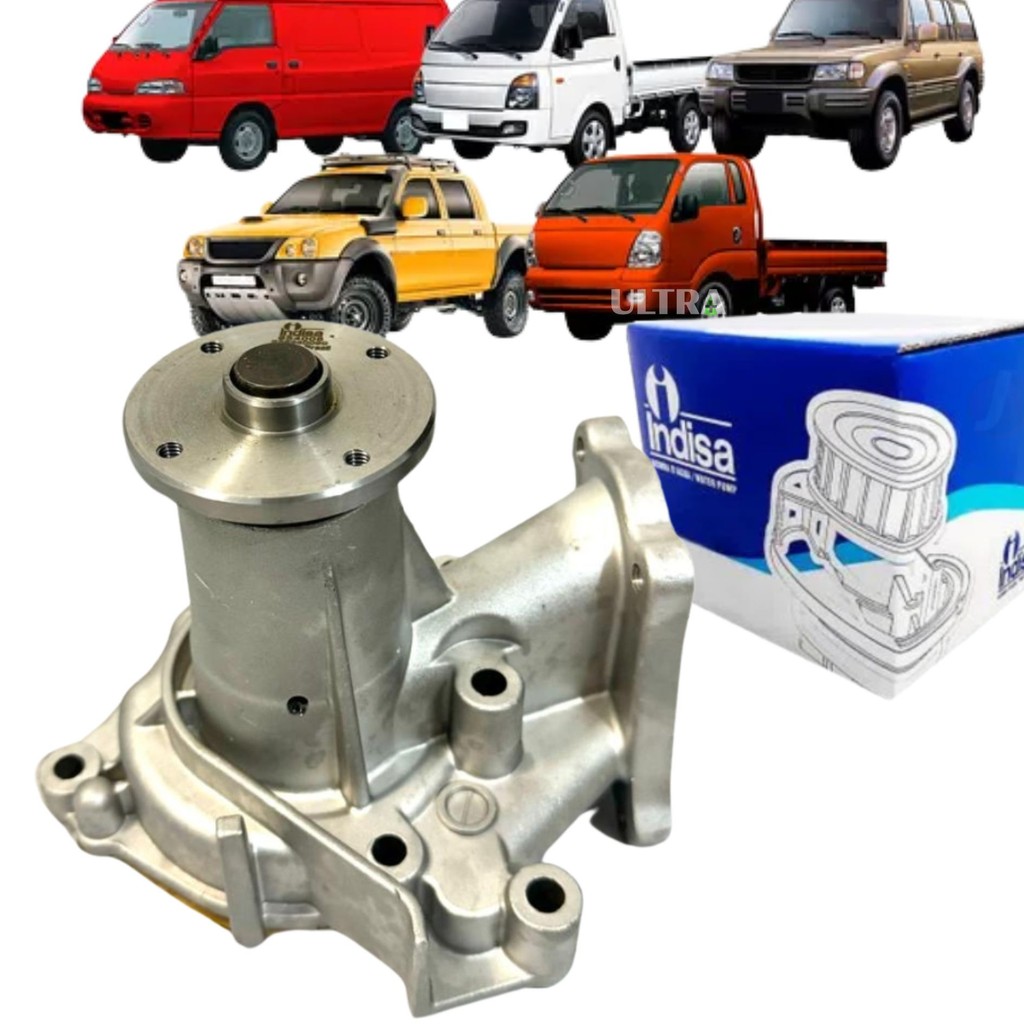 Bomba D'água Motor para Hyundai H100 / HR / Galloper - Mitsubishi L200 / Pajero - Kia Bongo K2500 - 1998 A 2012 - 2.5 Di em Oferta na Shopee