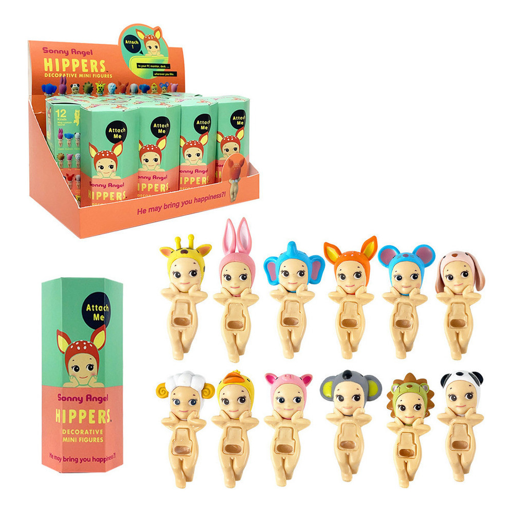 Kit 3 Bonecas Surpresa Sonny Angels Hipper Colecionáveis Decoração Fofos Alta Qualidade