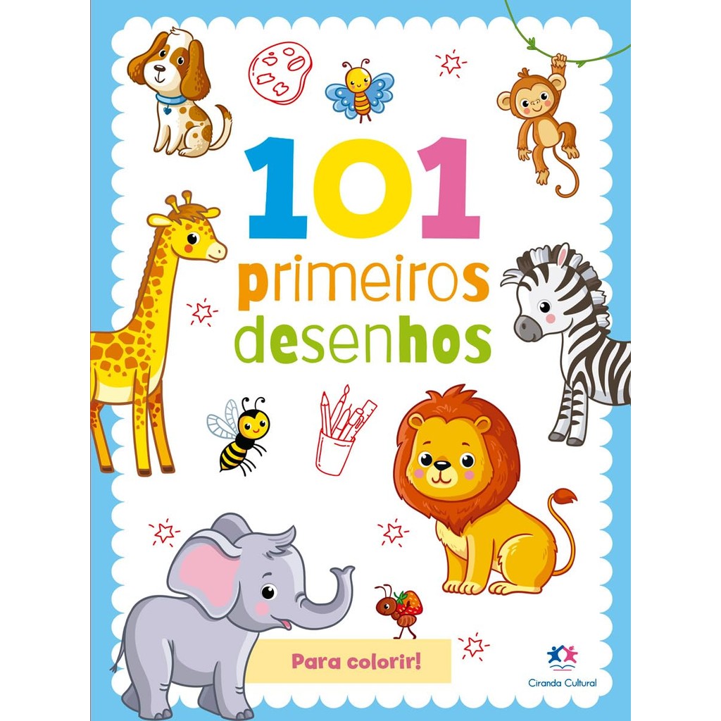 101 primeiros desenhos Para Colorir