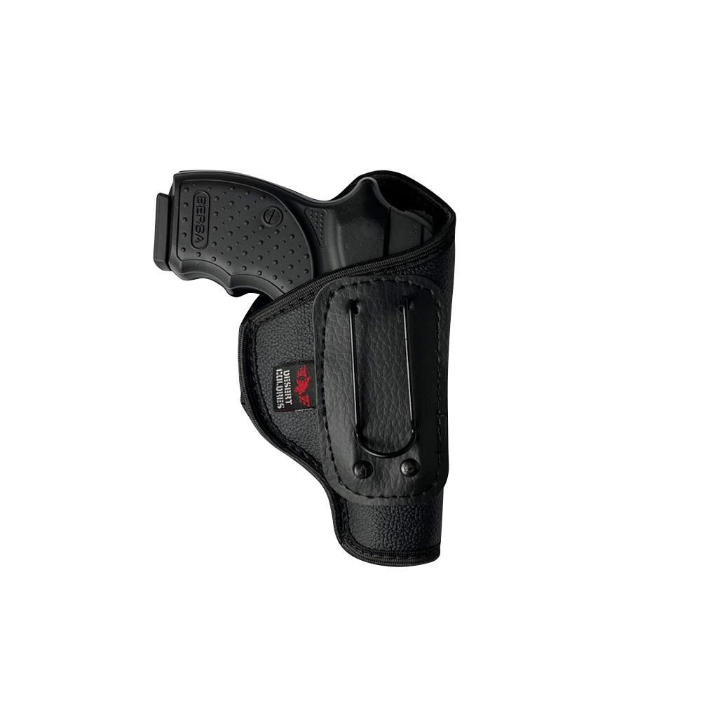 Coldre Velado Para Pistola Bersa Thunder 380 em Neoprene e Couro P.U (Sem Aba)