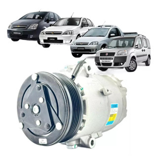 Compressor De Ar Delphi Corsa / Meriva / Montana  / Fiat Palio / Siena / Strada / Stilo CS10040 Novo em Oferta na Shopee