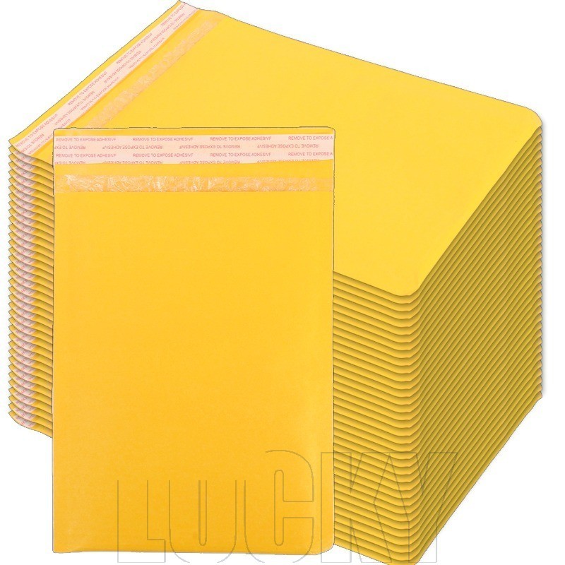 Saco Bolha Kraft De 10/20 Unidades-Bolsa De Armazenamento De Correio-Envelopes De Espuma Selados-Autoadesivos , À Prova