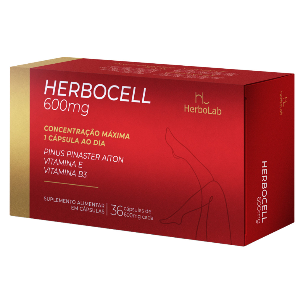 Pinus Pinaster 600mg Concentrado 36 Cápsulas Herbolab