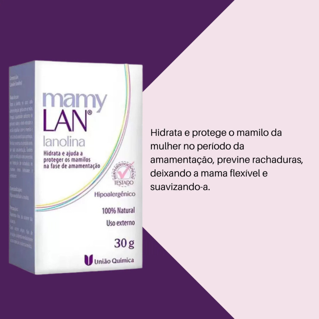 Detalhes do Mamy Lan Lanolina 30g