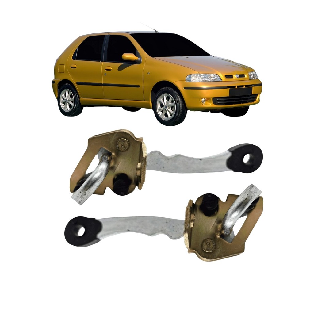 Par Limitador Palio Porta Dianteira 2001 2002 2003 Até 2007