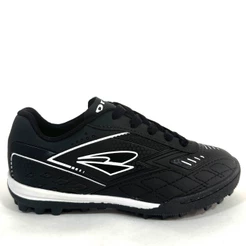 Chuteira Dray Topfly Society Preto Masculina Campo Sintético Leve Confortável Antiderrapante