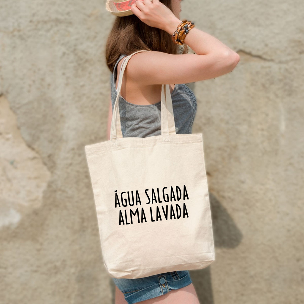 Bolsa Ecológica Ecobag Sacola Ecológica Praia 100% Algodão