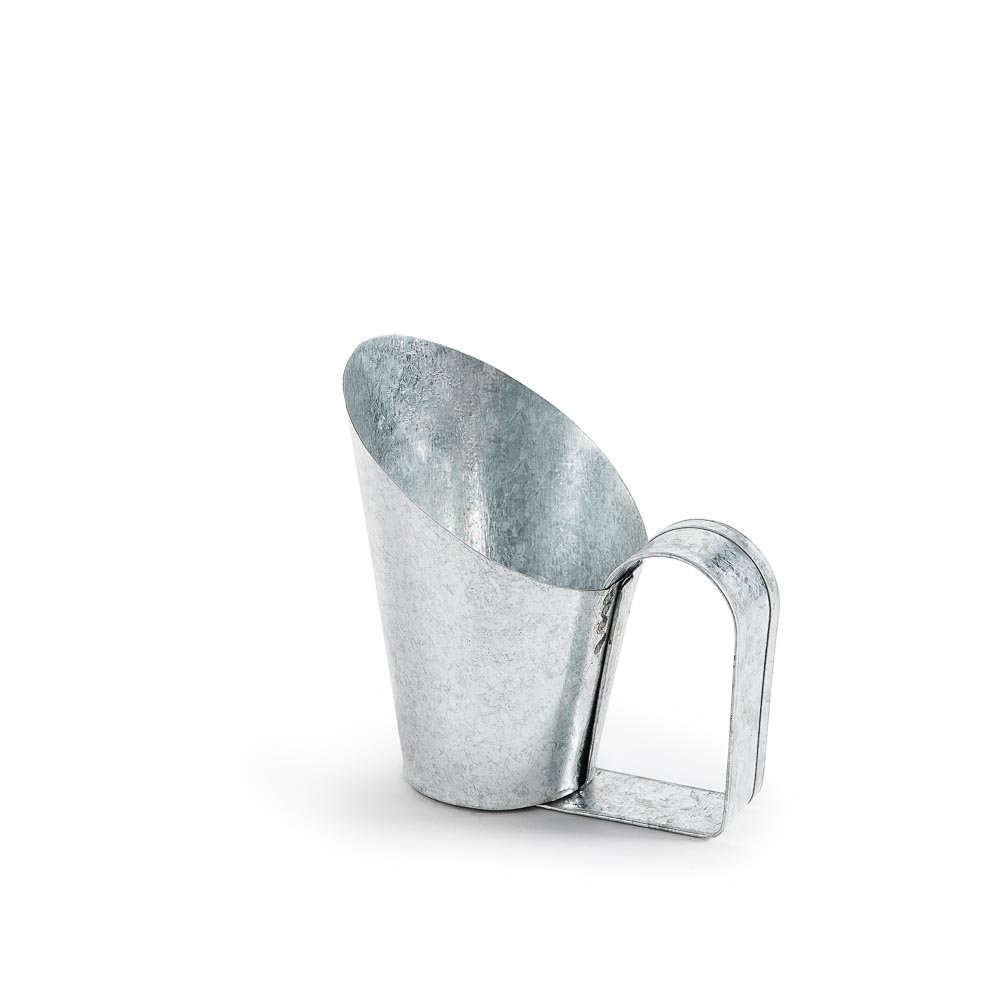 Concha de Chapa Galvanizada reforçada para Cereais e Rações Olibox 150 GR