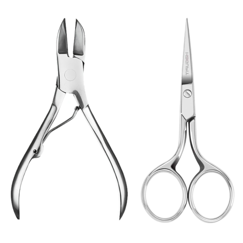 Kit Básico para Manicure Tesourinha + Cortador de Unha Profissional em Oferta na Shopee