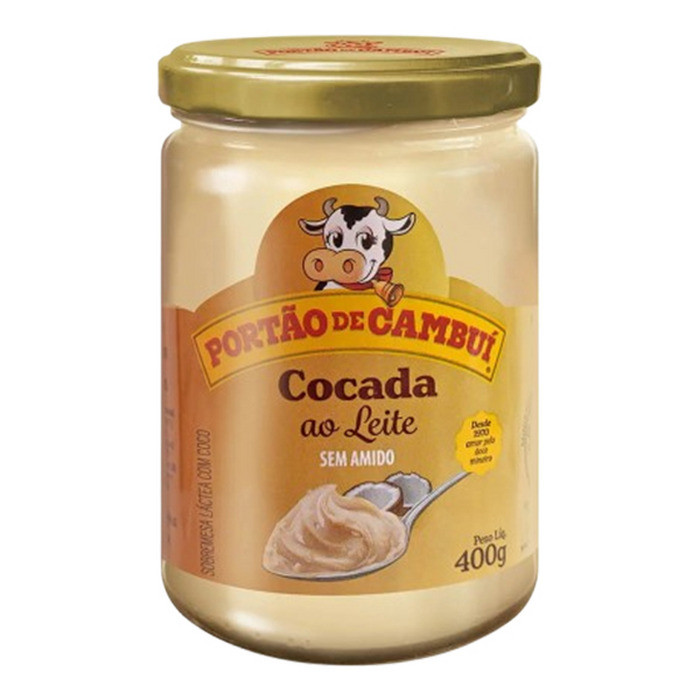Cocada Cremosa 400g - Vidro - Portão de Cambuí