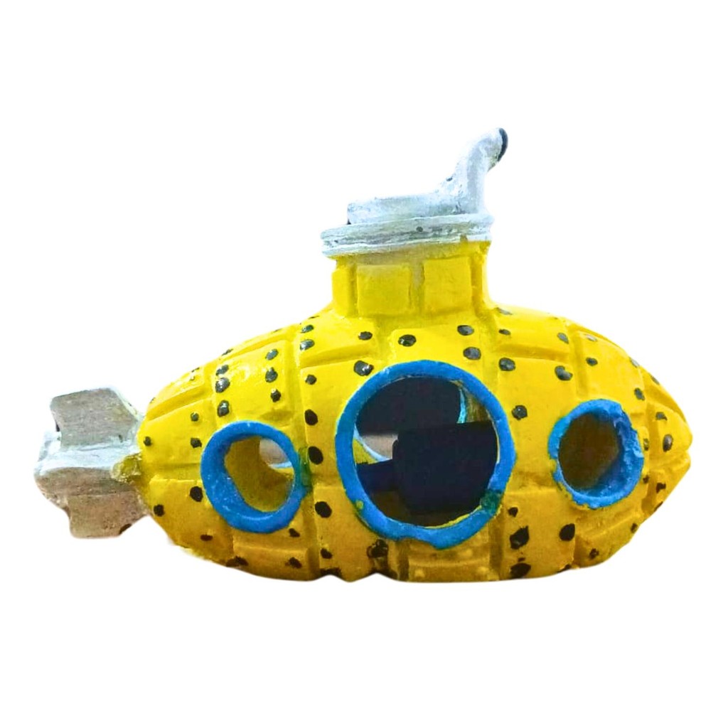 Litwin Enfeite Submarino Aerador Decoração Aquário