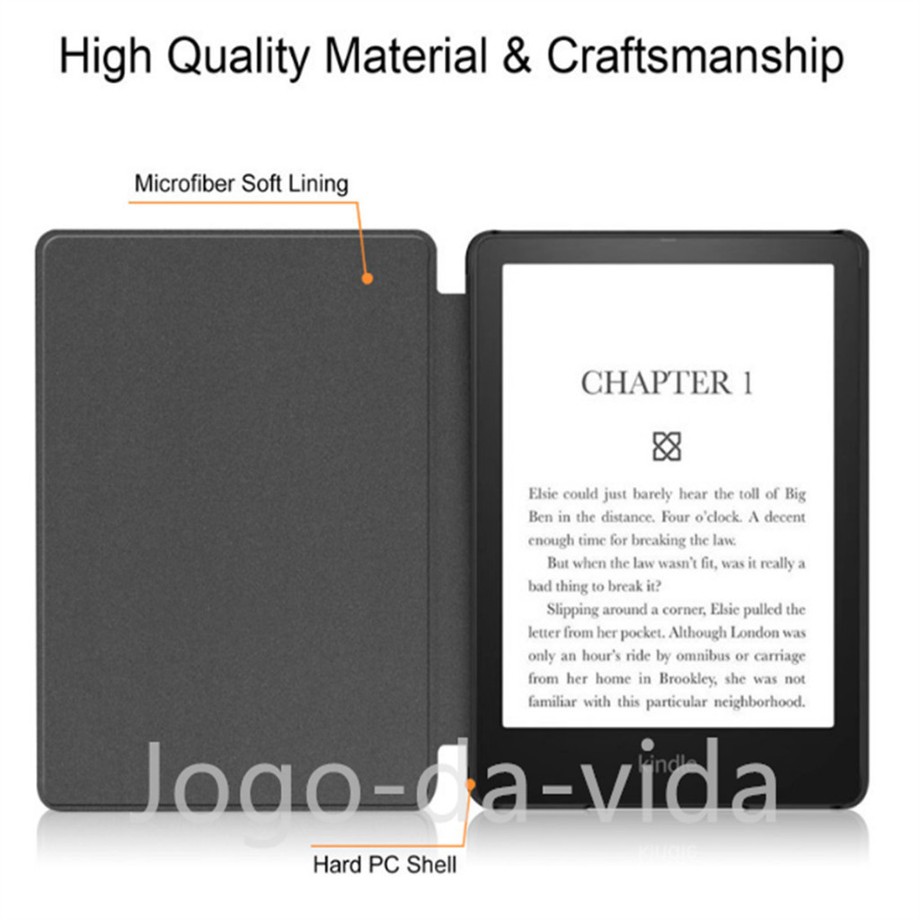 Capa Case para Amazon Kindle Paperwhite 899 958 KPW1 2 3 6 Polegada DP75SDI Com função sleep
