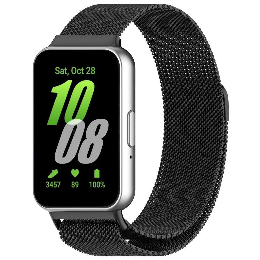 Pulseira para Samsung Galaxy Watch Fit 3 SM-R390 Milanese Metal em Oferta na Shopee