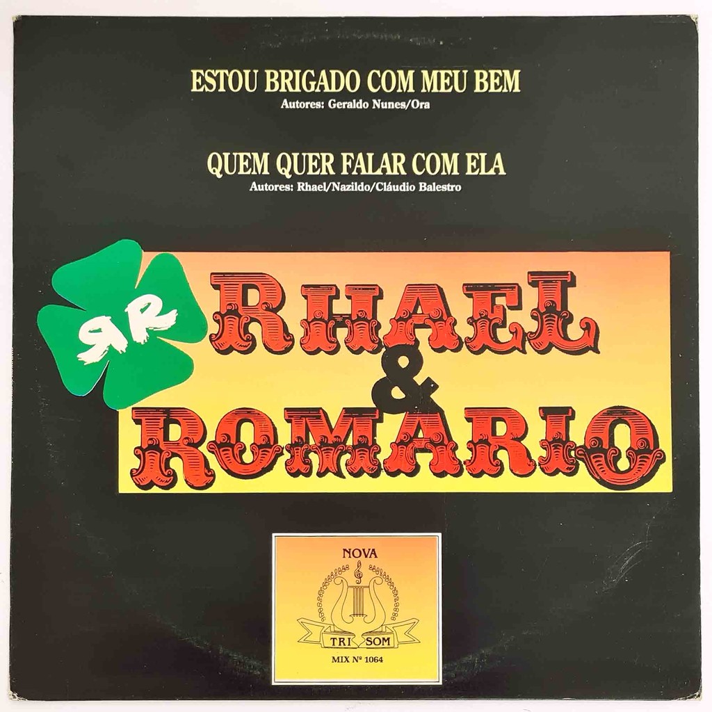 LP Rhael & Romário - Estou Brigado Com Meu Bem - Vinil - Hm