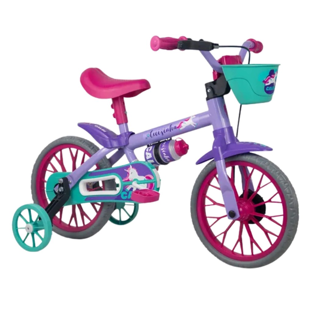 Bicicleta Infantil Aro 12 Cecizinha Nathor 100150160020 Brinquedo Presente Criança Esportes