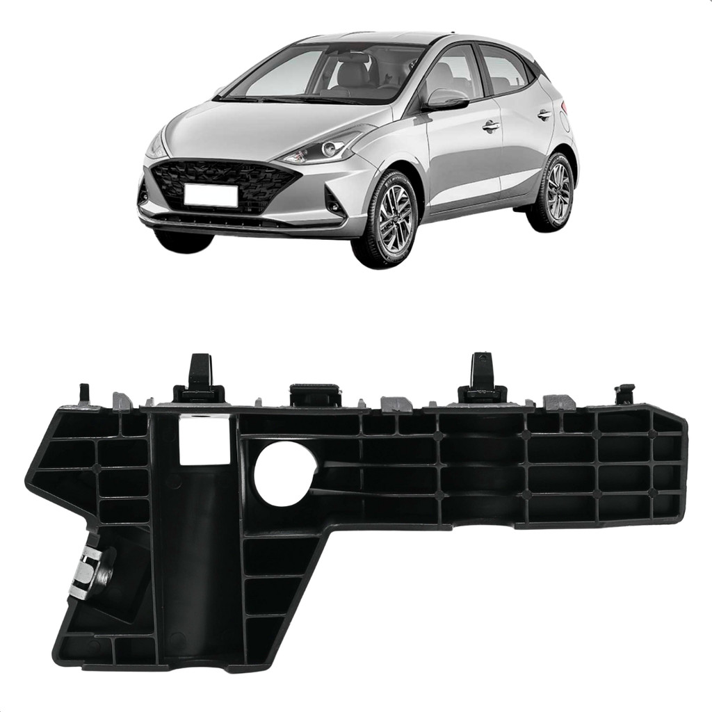 Guia De Para-choque  Dianteiro HB20 2020 2021 2022