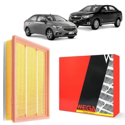 Filtro Ar Cobalt Prisma Onix Spin 1.0 1.4 1.8 2013-2022 Wega