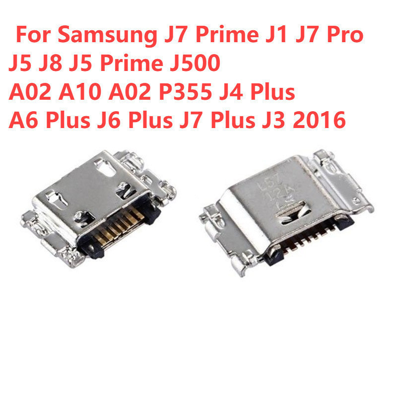 5-50Pcs Dock Micro Plug USB Carregador Pin Dock Port Conector Para Samsung J7 Prime J1 J7 Pro J5 J8 J5 Prime J500 A02 A1
