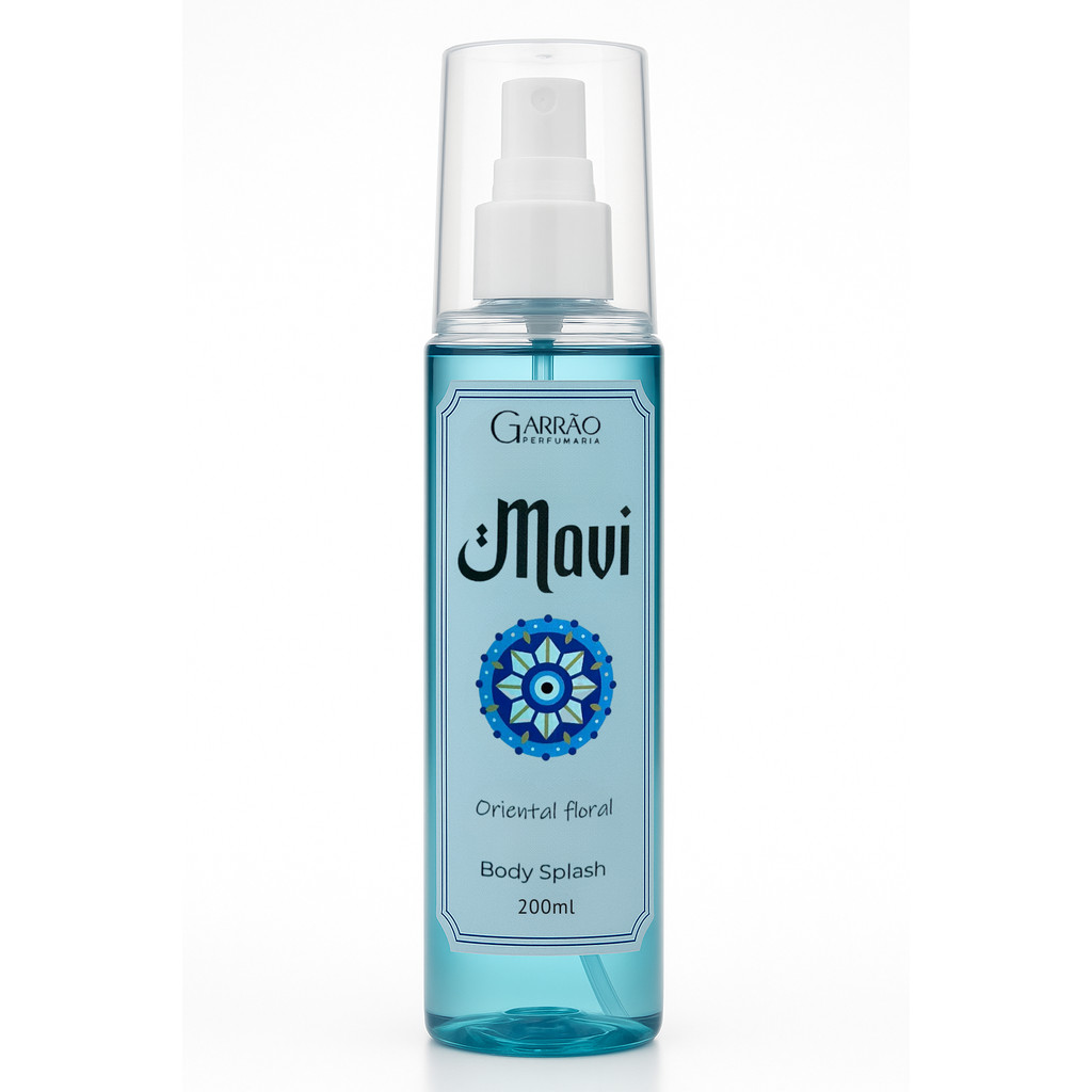 Body Splash Garrao Perfumaria Mavi Oriental Floral 200ml