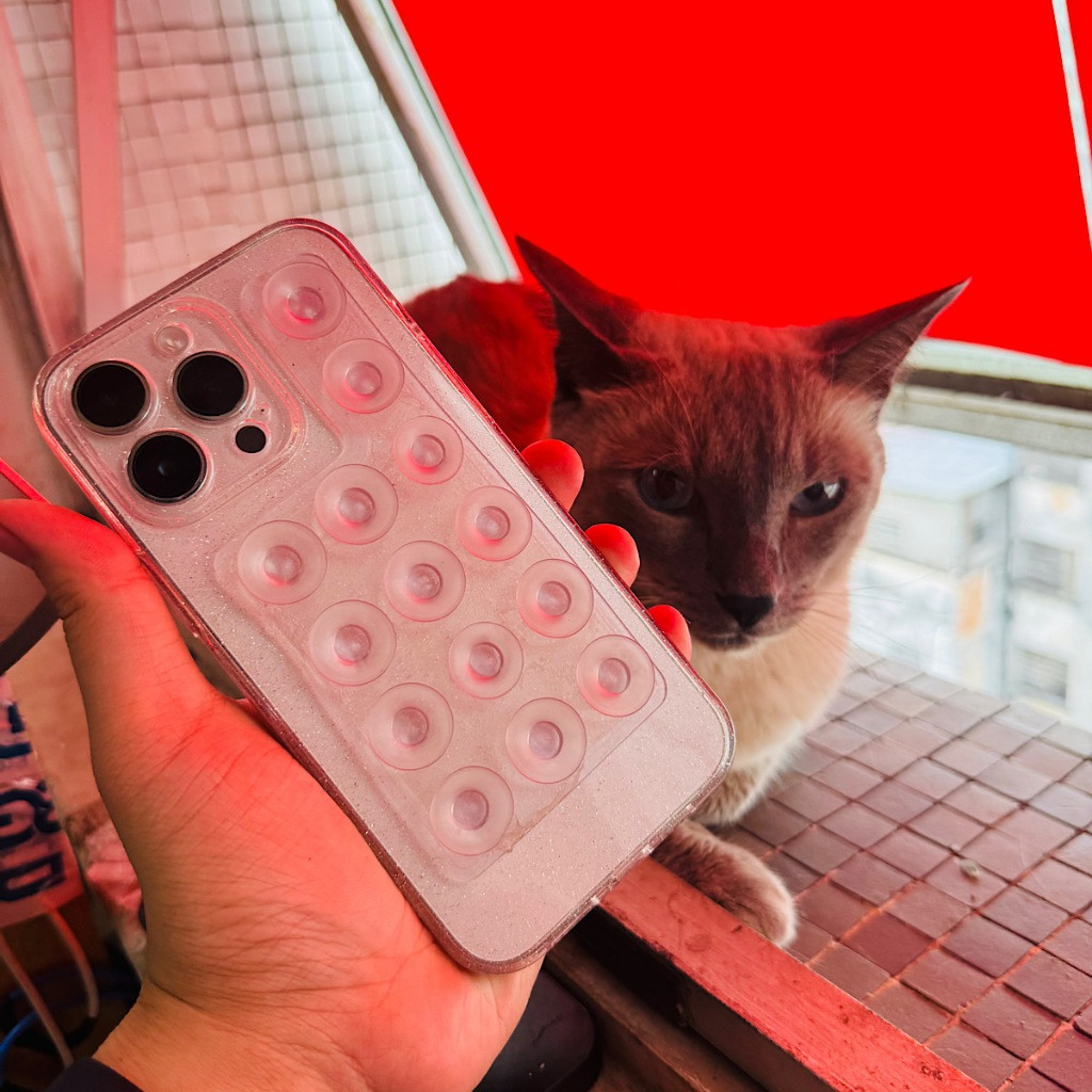 LEON CASE SUPORTE DE VENTOSA BEM GRANDE PARA TUDO CELULARES