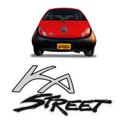Adesivo Compativel Com Ka Street Porta-Malas 98 Transparente