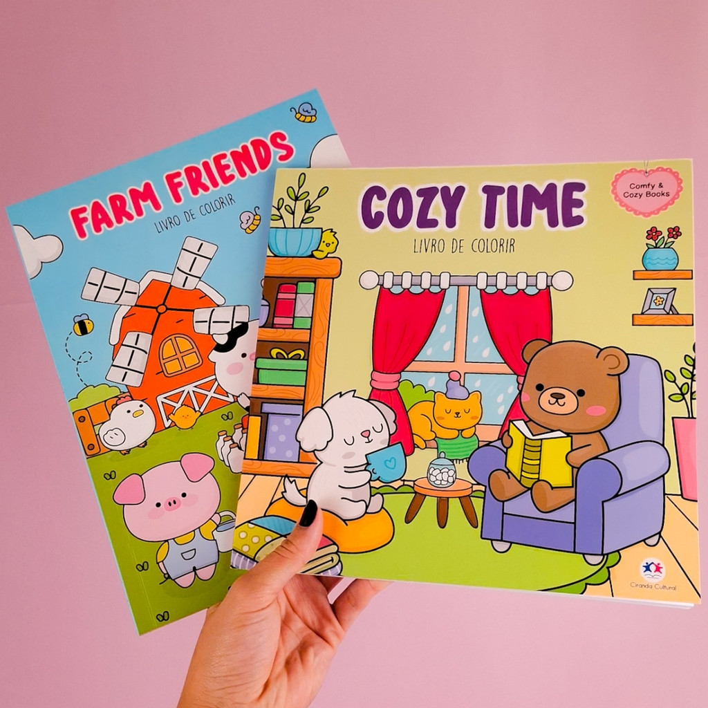 Kit Cozy Time + Farm Friends em Oferta na Shopee