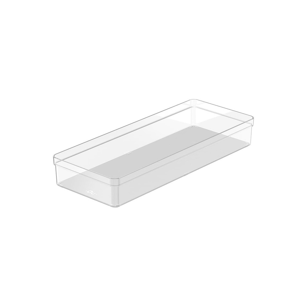 Organizador de gavetas Ou 37,5 x 15 x 5,6 Linha Clear em Oferta na Shopee