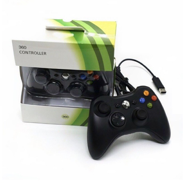 Controle De Xbox 360 Com Fio Para Video Game em Oferta na Shopee
