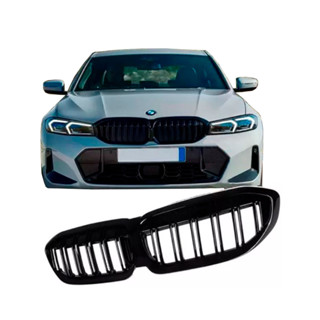 Acessorios Grade Filete Duplo Preto Brilhante Black Piano Bmw 320i 330i G20 Facelift 2023 2024 2025 em Oferta na Shopee