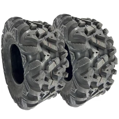 KIT 02 PNEUS 24X10-11 SPEEDMAX SMX033 QUADRICICLO FOURTRAX 420 PNEUS TRASEIROS SEM CAMARA