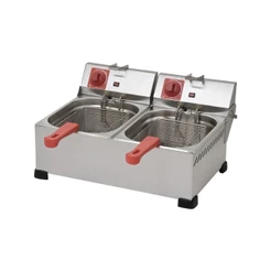 Fritadeira Elétrica Industrial 12 Litros 2 Cubas Marchesoni Sem Tampa 2000W 127V - FT.1.621.ST