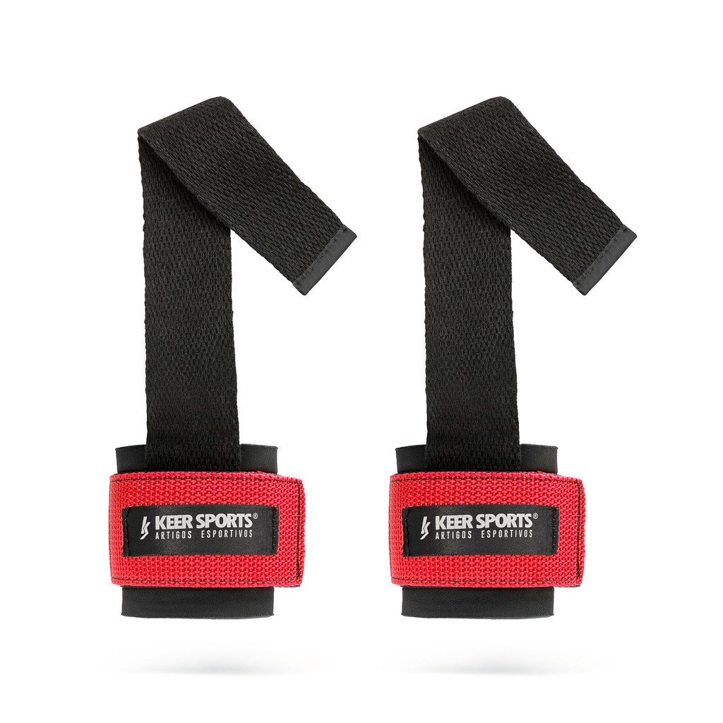 Par tala strap 100% aldodão com munhequeira ajustavel lpo