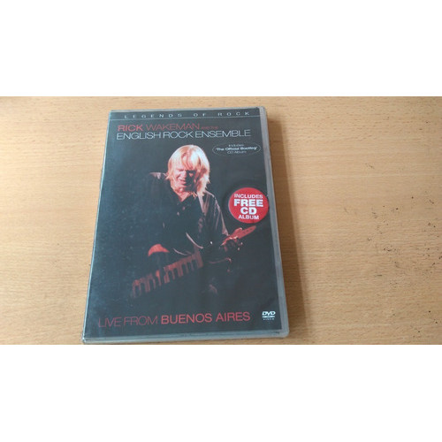 Dvd Rick Wakeman - Live From Buenos Aires ( Dvd+ Cd Lacrado)