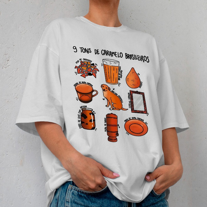 [Camiseta Premium em Algodão Puro]SISI Oversized Basica Masculina E Feminina(Unissex)100% Algodão Folgada Plus Size