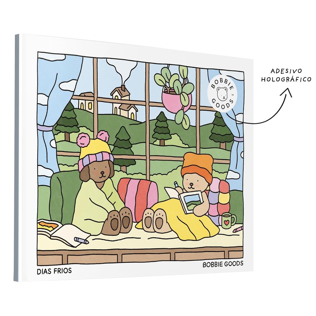 Dias frios (Fall-Winter) – Livro de colorir oficial Bobbie Goods - Books & Magazines