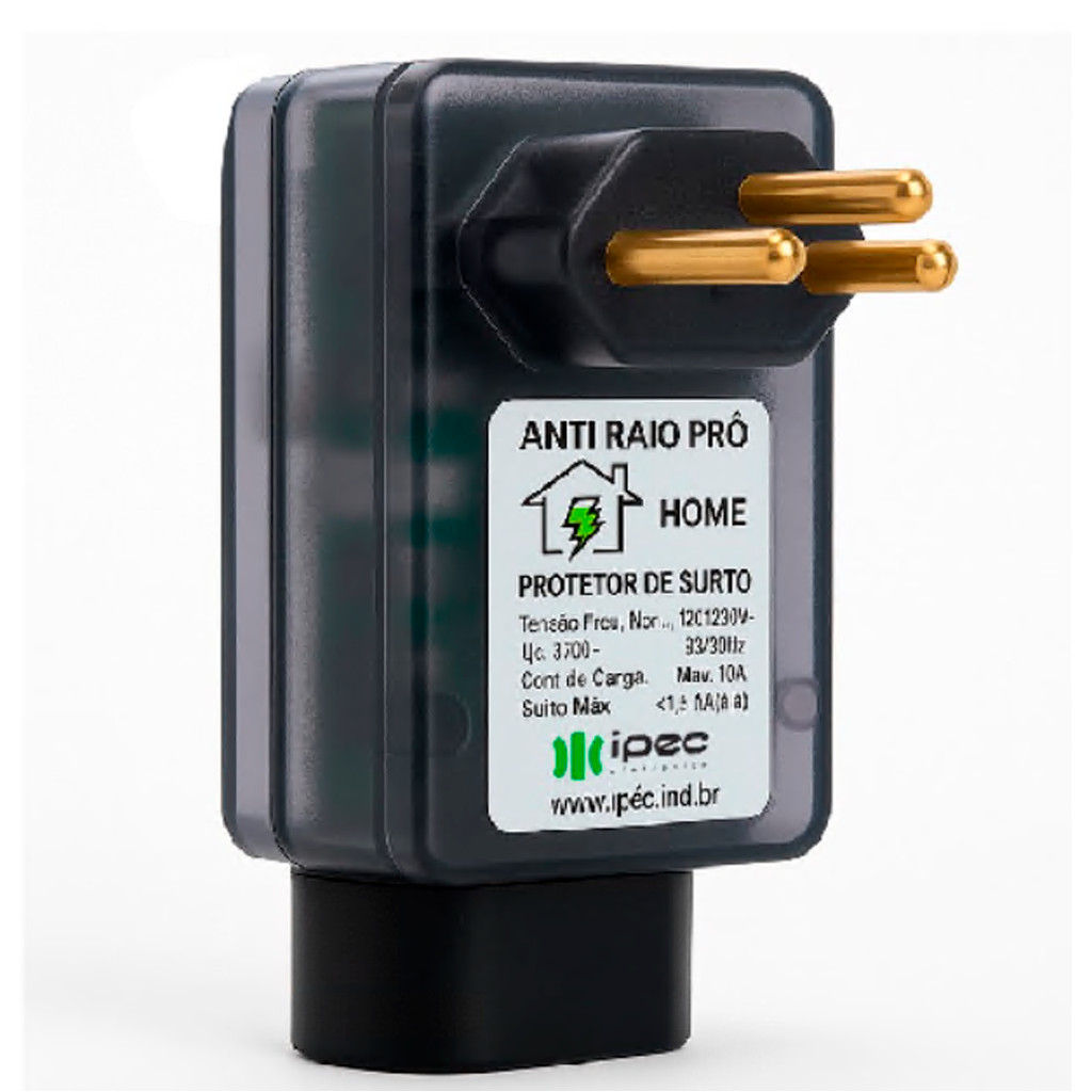 Protetor Eletrônico Anti Surto Raio 10A Bivolt Protege Aparelho Queda Energia Uso Geral Profissional em Oferta na Shopee