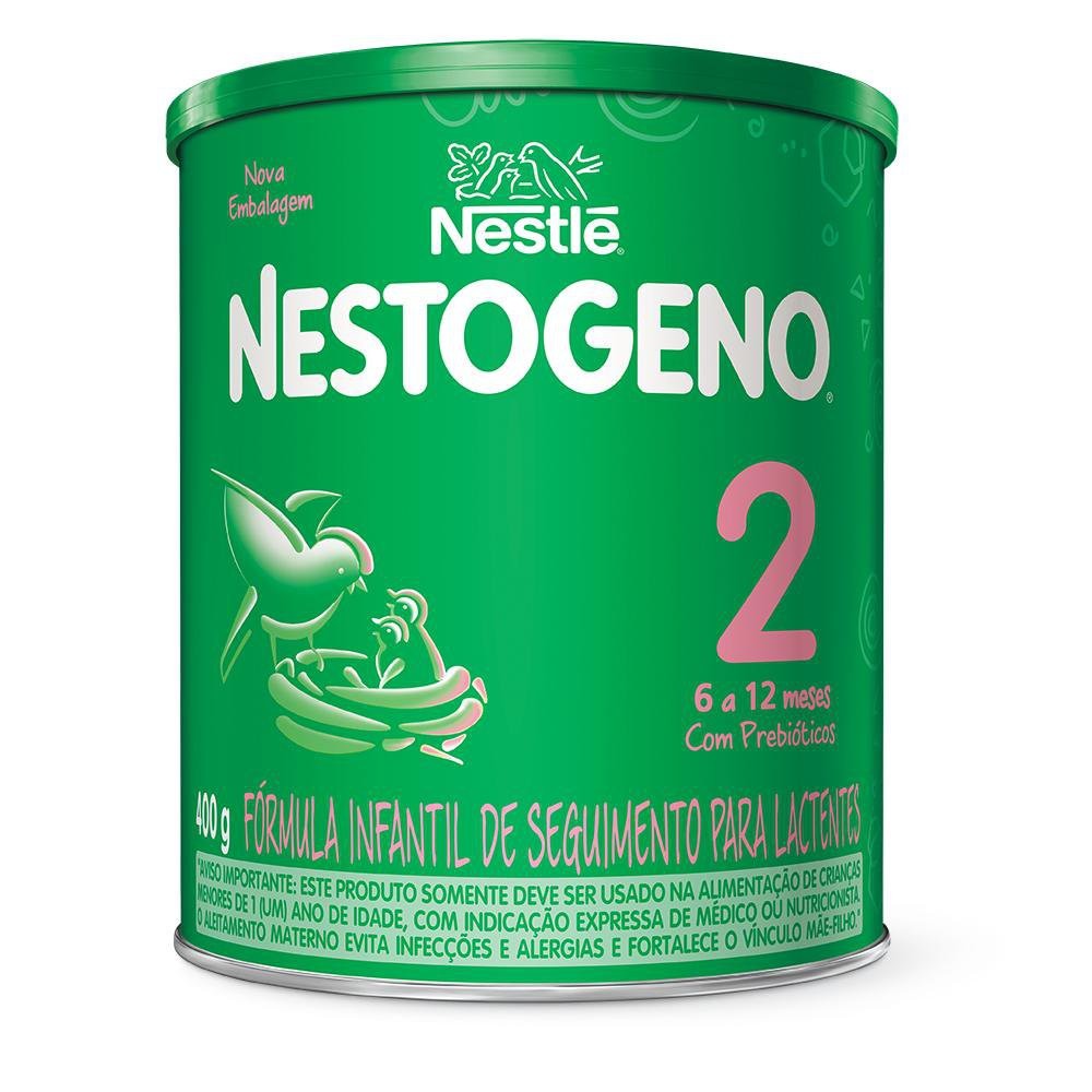 Fórmula Infantil Nestogeno 2 400g em Oferta na Shopee
