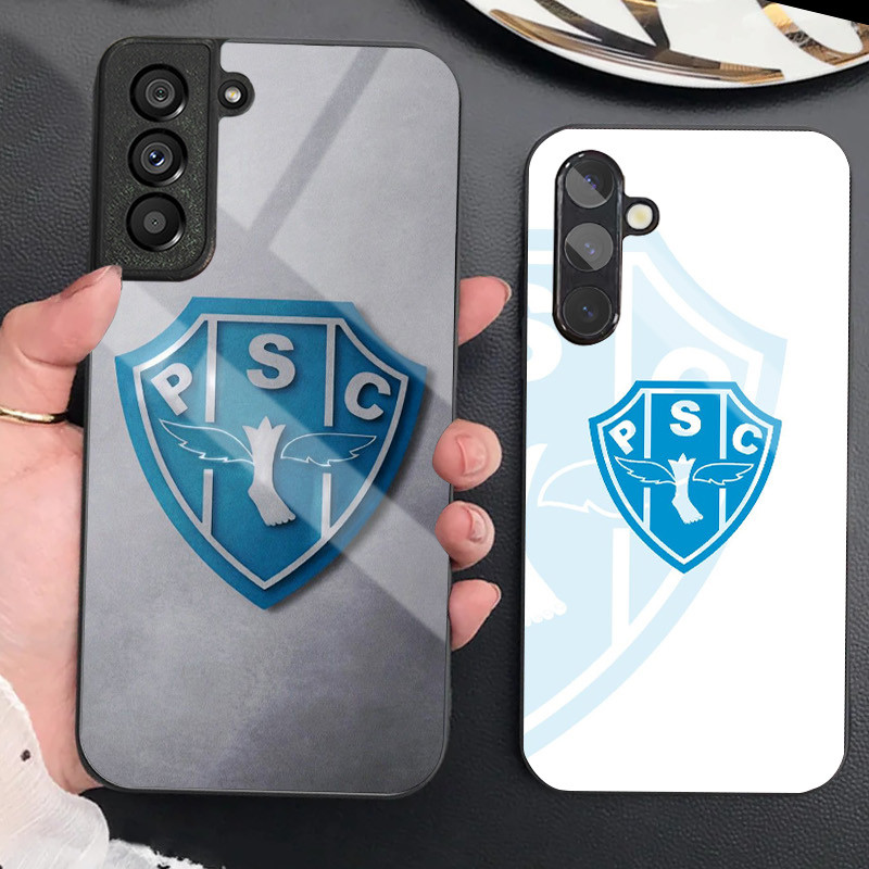 Paysandu fc 02 Capa De Telefone De Vidro Para Samsung Galaxy S9 Plus S10 S10e S20 FE S20 S21 S22 S23 S23 Ultra Nota 9 10