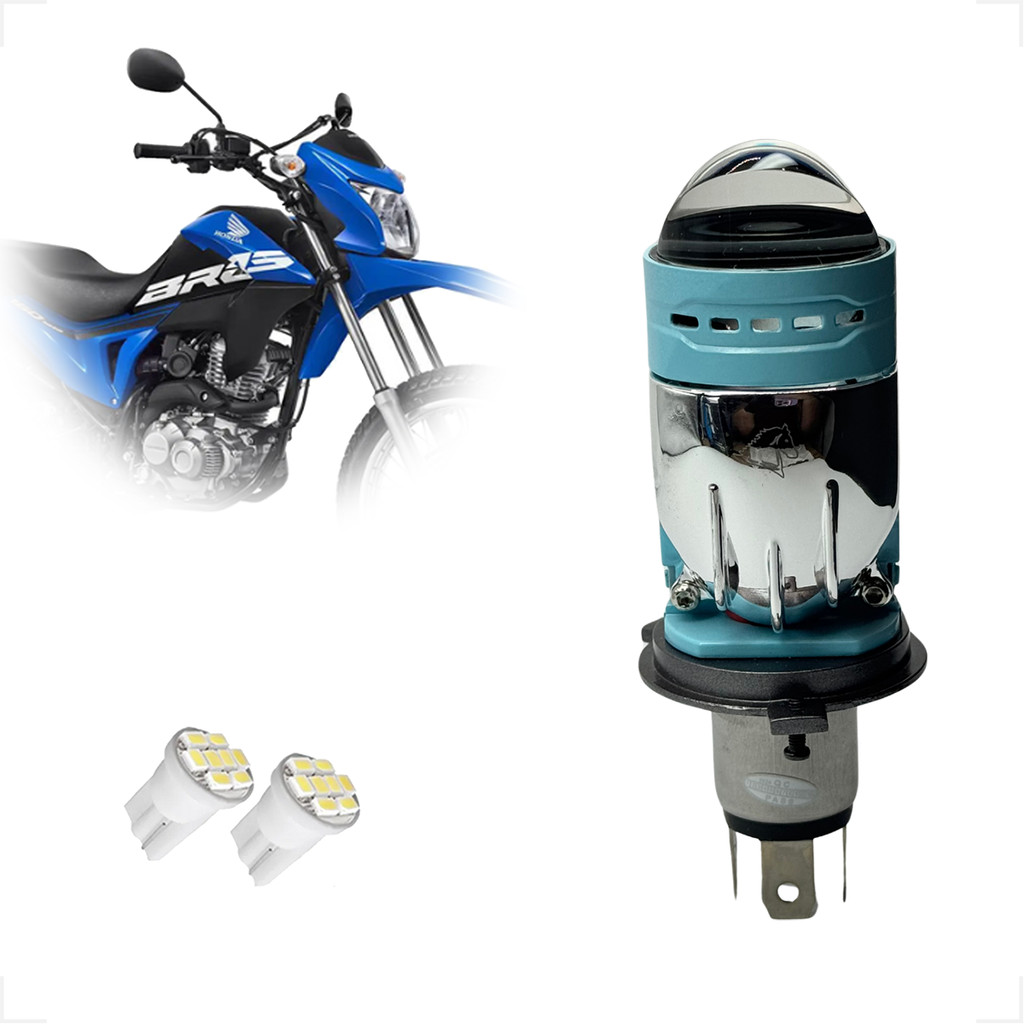 Lâmpada Led Stallion L01P H4 6500k NXR 160 Bros 2015 2016 2017 2018 2019 2020 2021 2022 2023 em Oferta na Shopee