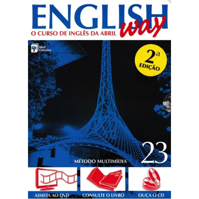 Livro: English Way 23 - Livro + dvd + cd Autor: Roberto Civita (Novo, Lacrado)