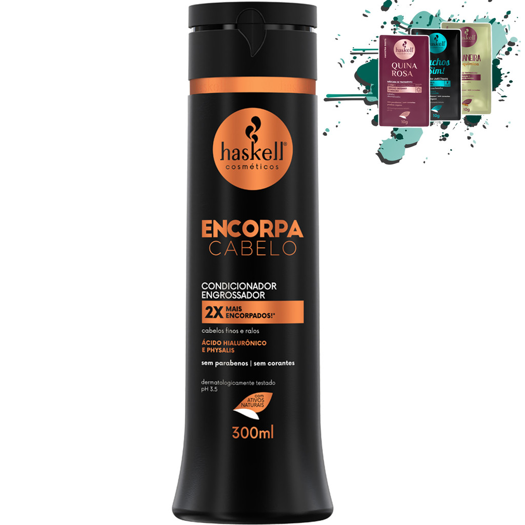 Condicionador Encorpa Cabelo 300ml Haskell