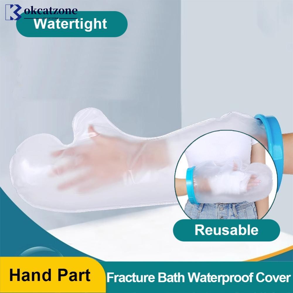 OKCATZONE Adulto Crianças Fratura Banho À Prova Dwaterproof Água Pé Capa Protetora Ferida Gesso Ajuda Após Lesão B9J8 em Oferta na Shopee
