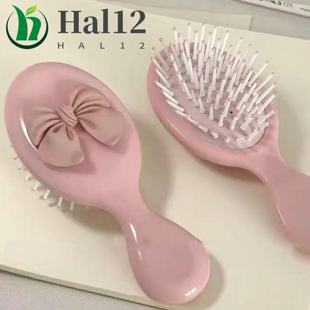 Pente De Ar Dos Desenhos Animados HALB , Portátil Antiestático Do Punho , Escova De Cabelo Bolso Coração Da Menina Massa em Oferta na Shopee