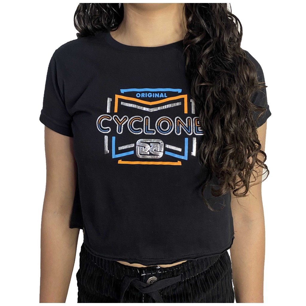 Cropped Cyclone Preto ORIGINAL 101803250
