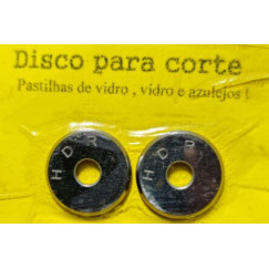 Disco Roldana em widea para corte de pastilha de vidro e azulejo HDR