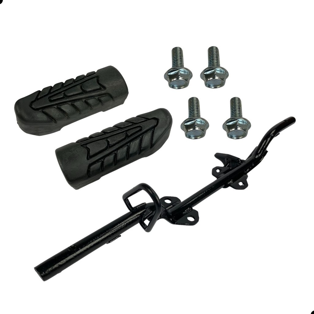 ESTRIBO PEDAL APOIO BORRACHA CG TITAN FAN START 160 150 125