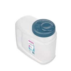 Porta Sabão Plástico Azul/Transparente 1kg Hydrus Sanremo