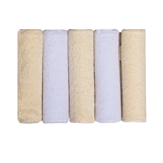 Kit Toalha De Boca Papi Karinho Lisa Amarelo  - 05 Peças em Oferta na Shopee