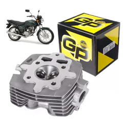 Cabeçote Honda Cg 125 2002 2003 2004 2005 Titan Fan C/ Guia Sede Motor Moto