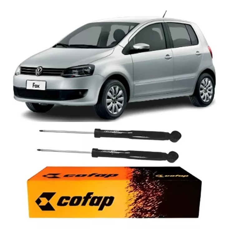 Par Amortecedor Traseiro Fox Spacefox Polo 2003 A 2014 em Oferta na Shopee